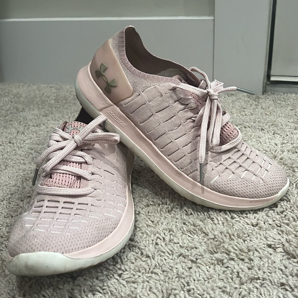 Women Under Armour SMGX Pink Sneakers Size 9